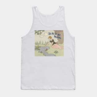 Princess and Frog Nature Illustration Tank Top